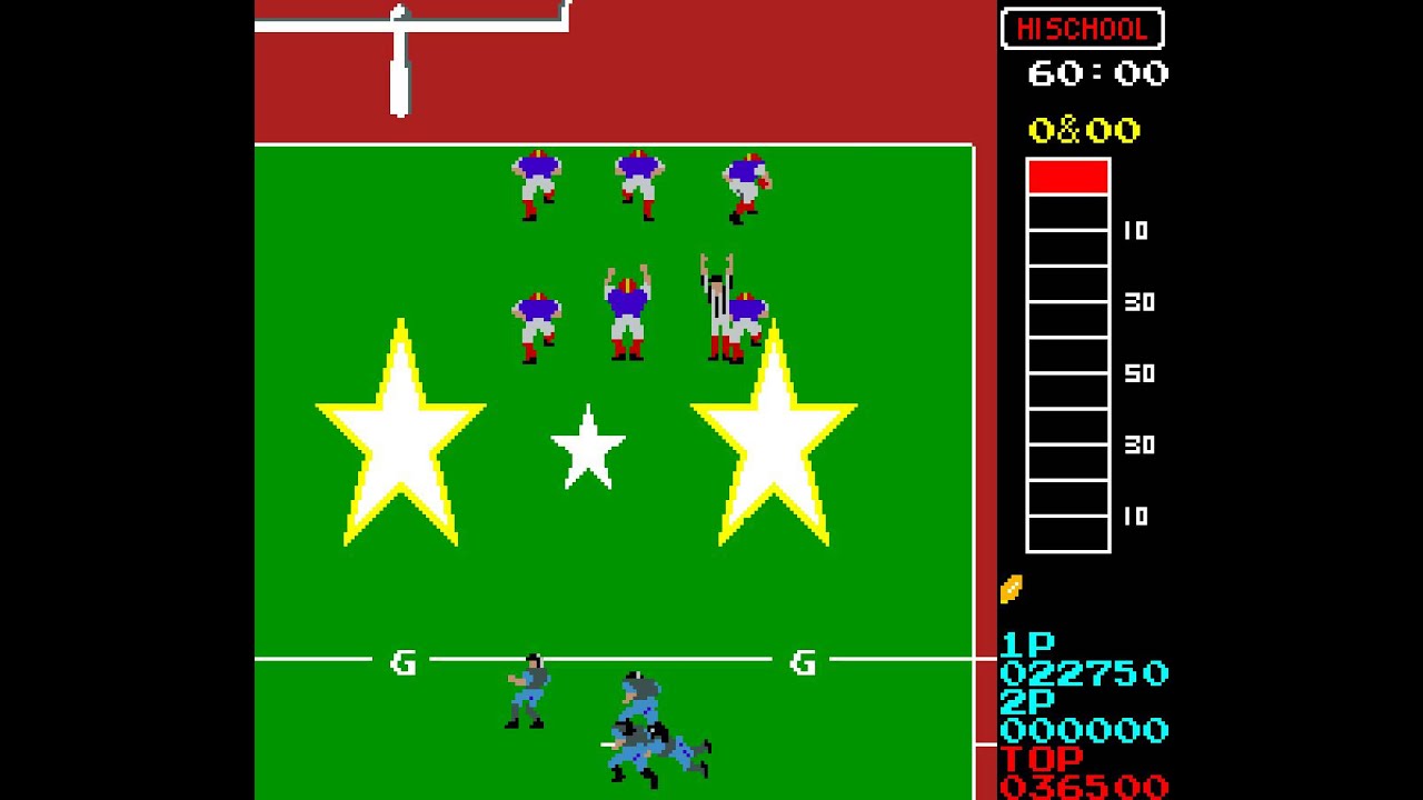 Arcade Game: 10-Yard Fight (1983 Irem) [Re-Uploaded]
