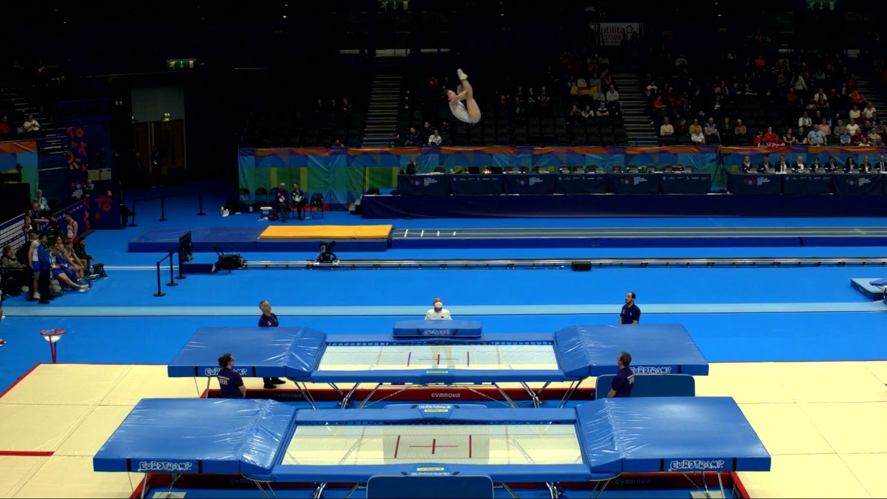 HU Yicheng (CHN)_W_2023 Trampoline Worlds_Qualification_Trampoline_R2