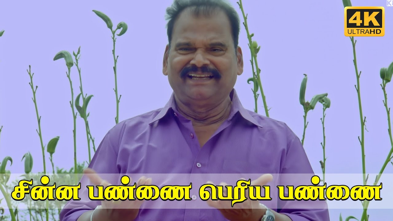 நாக்கே இழுத்து வச்சு அறுத்துடுவேன் Chinna Pannai Periya Pannai - Movie scene | Bonda Mani