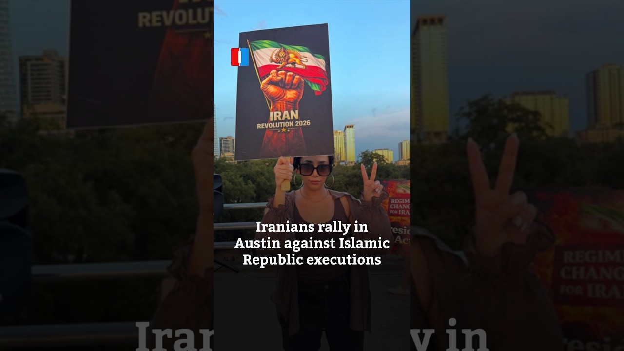 Iranians rally in Austin against Islamic Republic executions