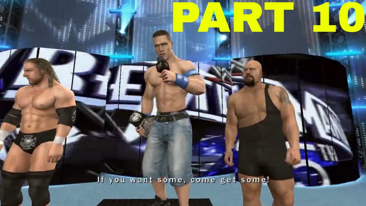 WWE SVR 2010 Road To Wrestlemania: Brand Warfare Part 10 Champion Of Champions - Gameplay