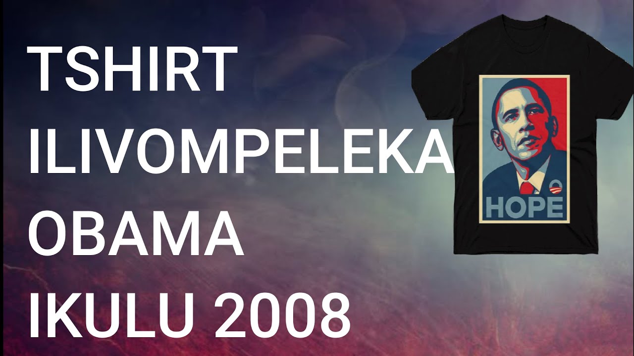 The story behind Obama's hope t-shirt
