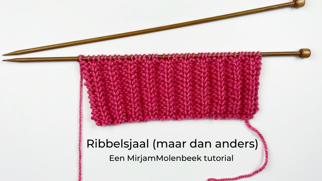 Ribbelsjaal (maar dan anders)