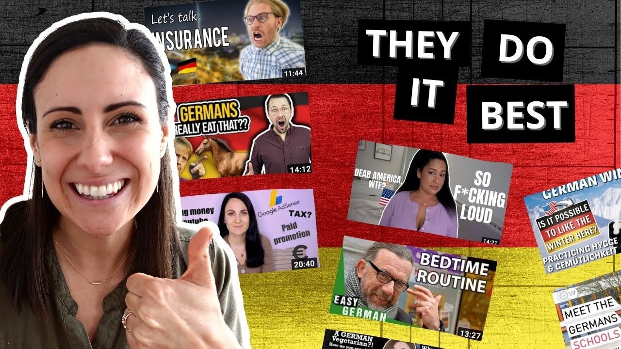 10 Incredible YouTubers You Need to Watch if You Love Those GERMAN CULTURE SHOCK Videos 🤩