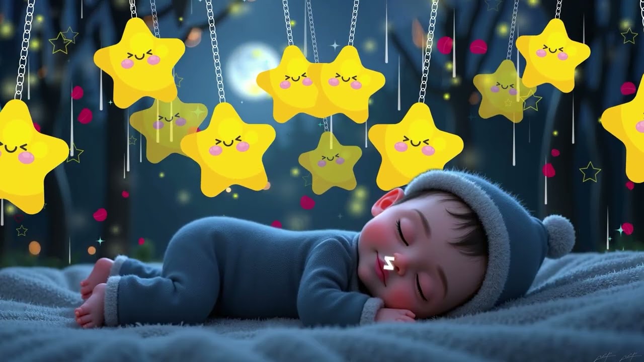 Sleep Instantly Within 3 Minutes ♥ Sleep Music for Babies ♫ Mozart Brahms Lullaby