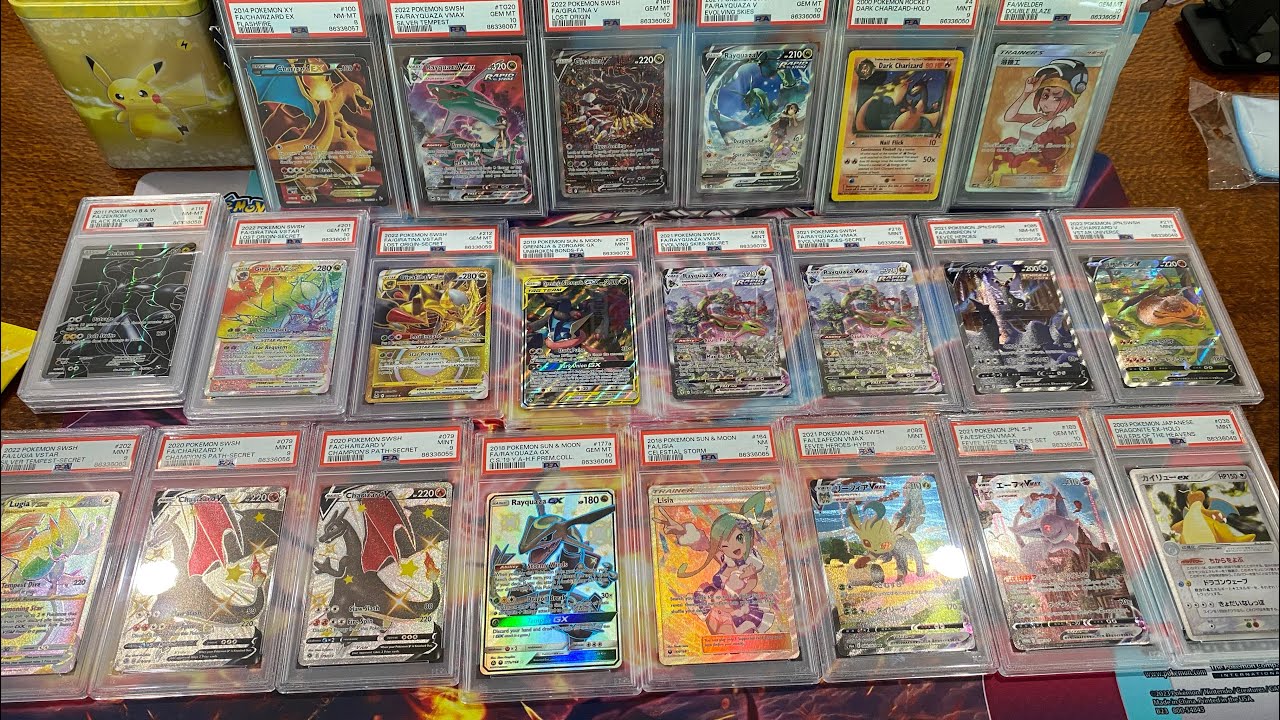 Jaminator’s Pokémon card PSA graded card return