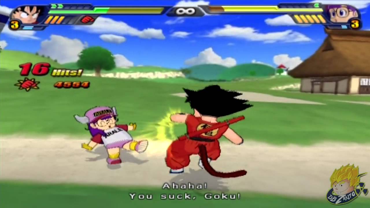 Dragon Ball Z Budokai Tenkaichi 3 - Story Mode Kid Goku Vs Arale (Часть 45) 【HD】