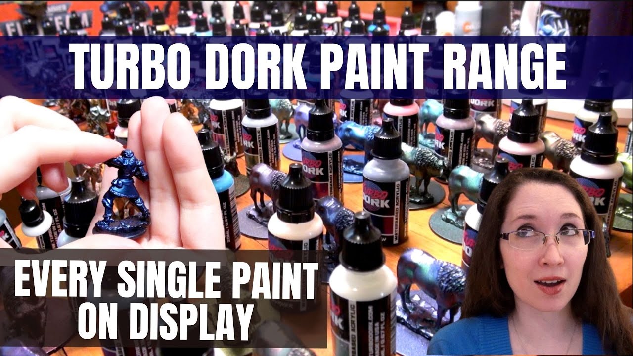Turbo Dork Paints Metallics & Turboshifts Complete Line on Display