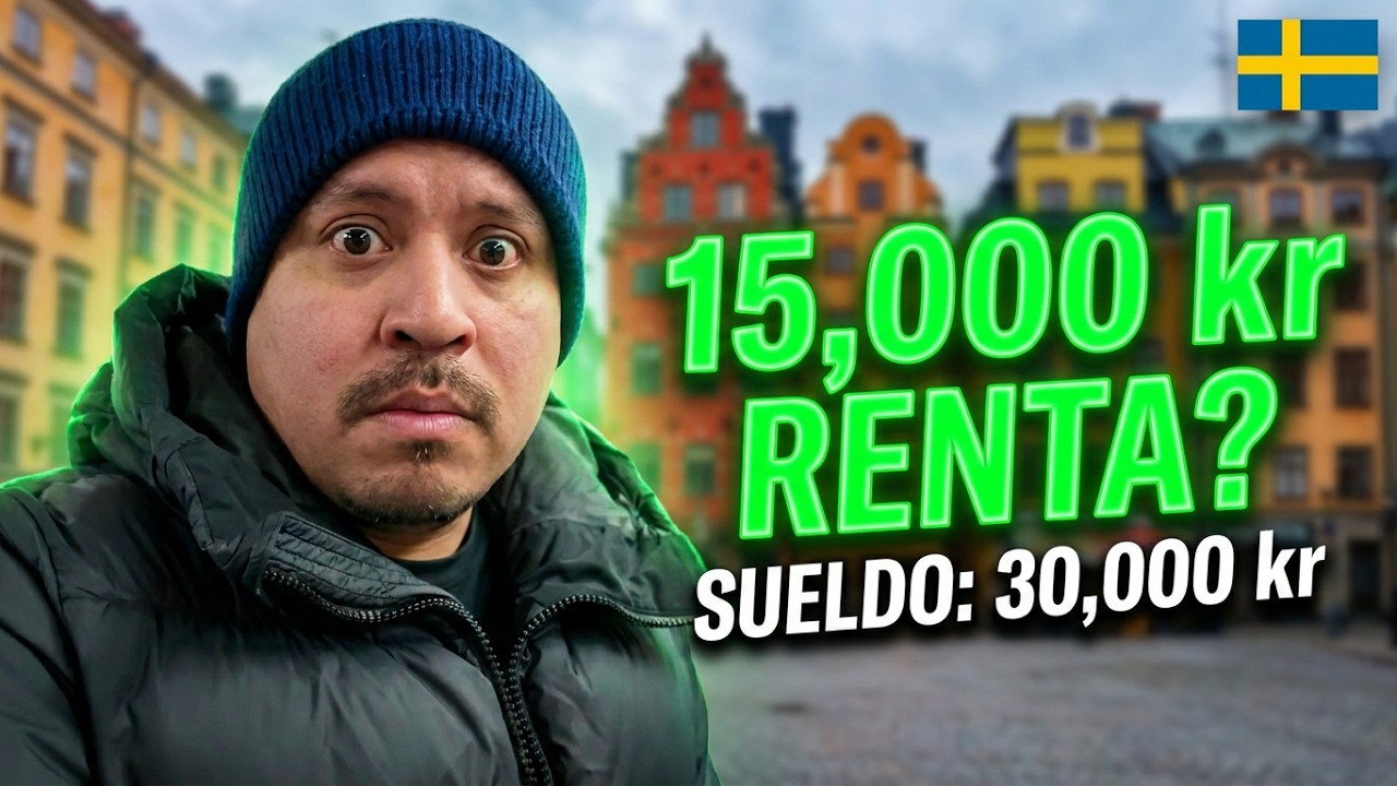 ¿VALE LA PENA Vivir en SUECIA? Costo de Vida 2026 + Alquileres y Transporte 🔥💸