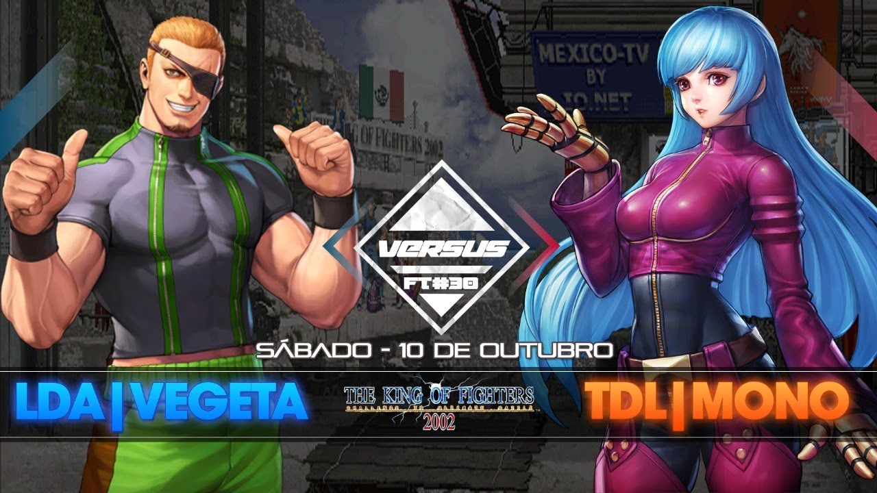 Kof 2002 FT 30 TDL|Mono vs LDA|Vegeta