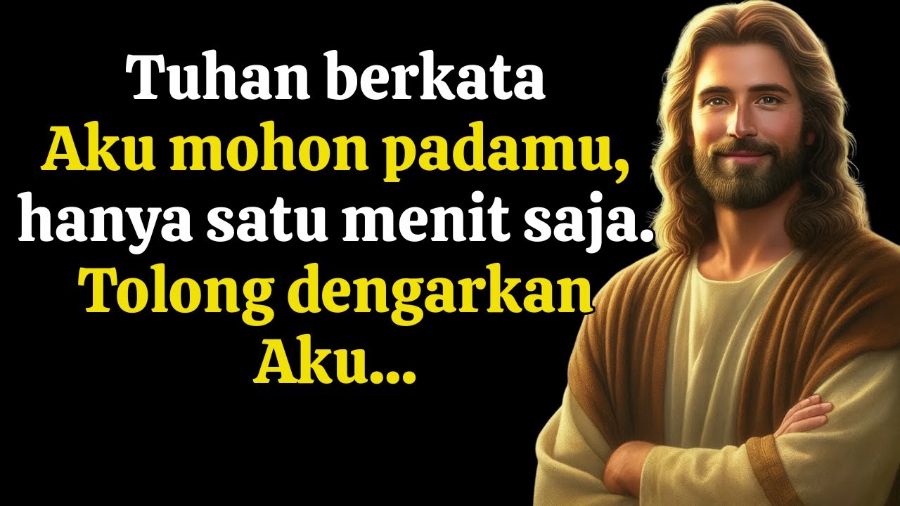 Tuhan berkata: 