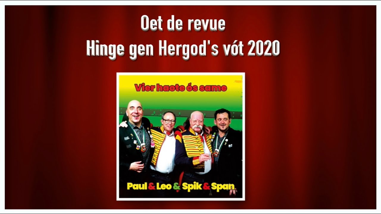 Paul & Leo mit Spik en Span - Vier haote ós same