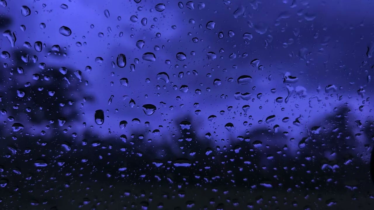 Cozy Window Rain Sounds | Be Asleep in 10 min | Heavy Rain for Sleep, Study and Relaxation