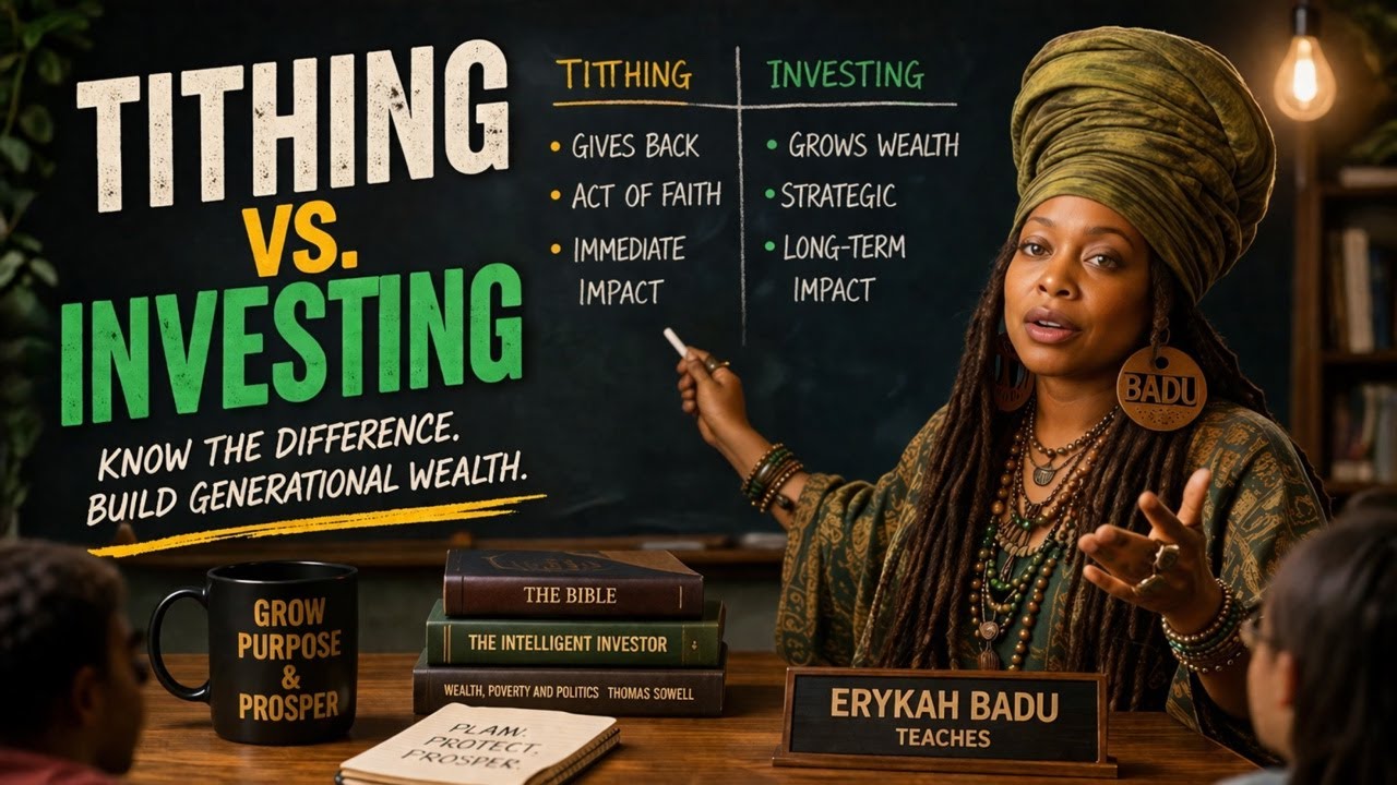 Eryka Badu's Guide to Wealth: Tithing vs Investing
