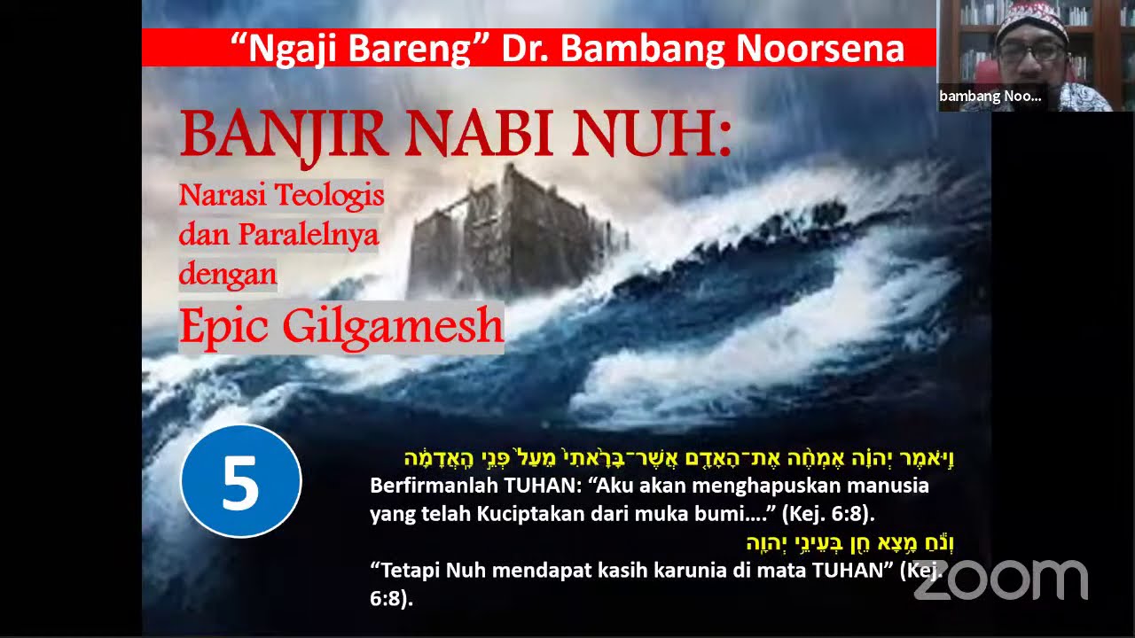 BANJIR NABI NUH  (Ngaji Bareng bersama Bambang Noorsena sesi 5)