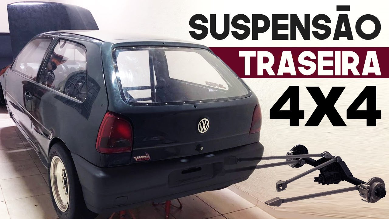 Suspensão TRASEIRA pro 4X4 - Ladder Bar ou FOUR LINK?
