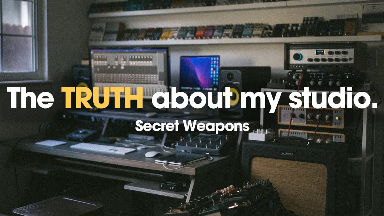 A TOUR OF MY STUDIO | Secret Weapons