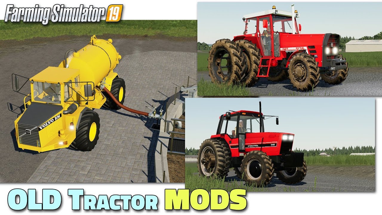 FS19 | Old Tractor Mods (2020-04-13) - review