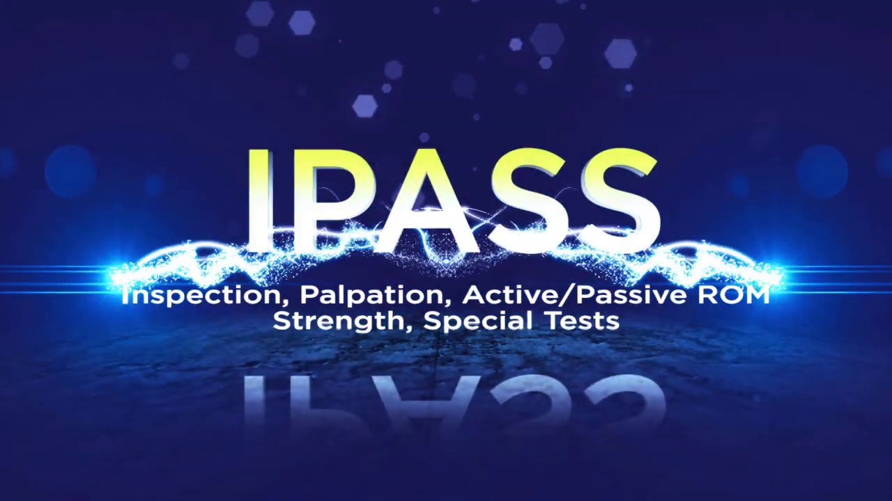 IPASS Shoulder Exam Video #1: Inspection and Palpation