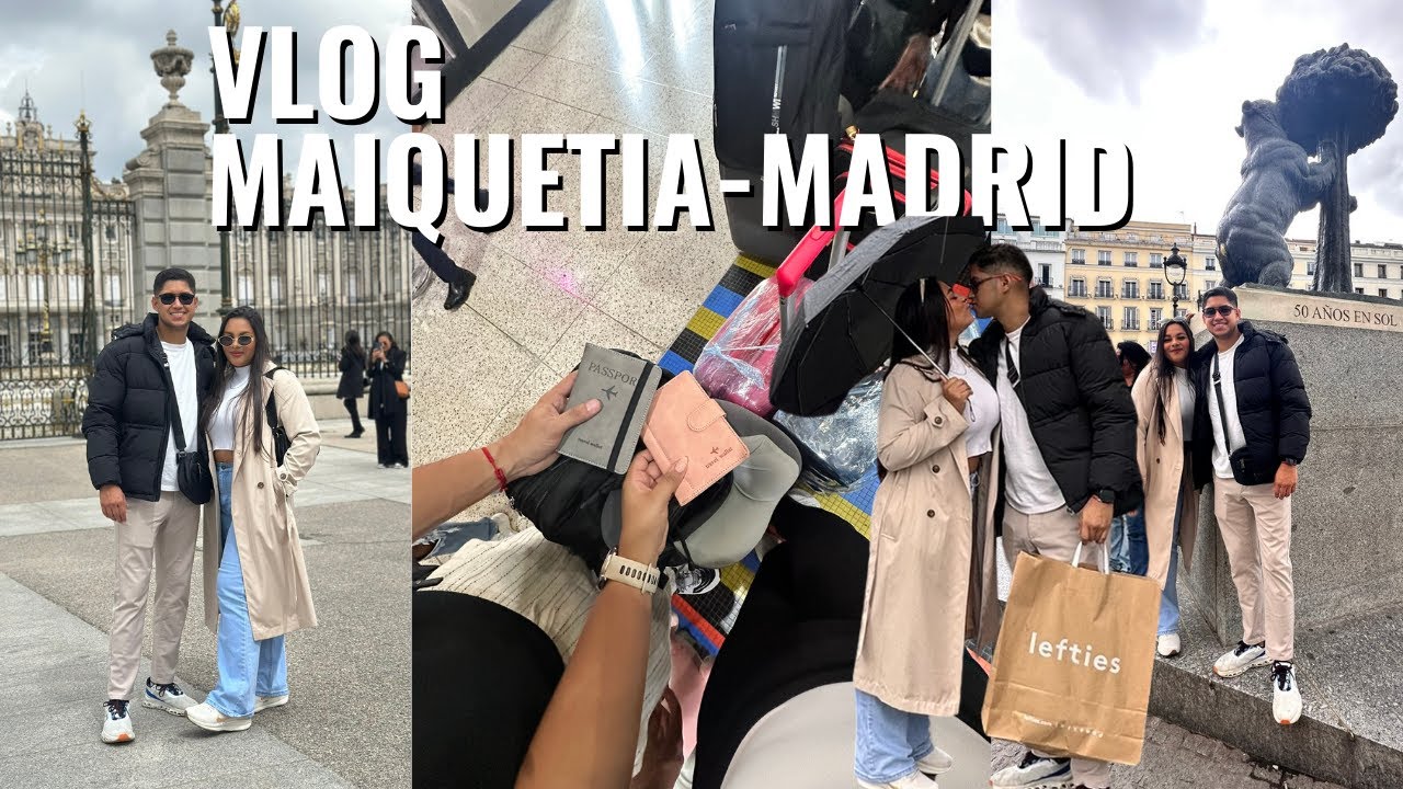 VLOG EUROTRIP #1 AEROPUERTO MADRID