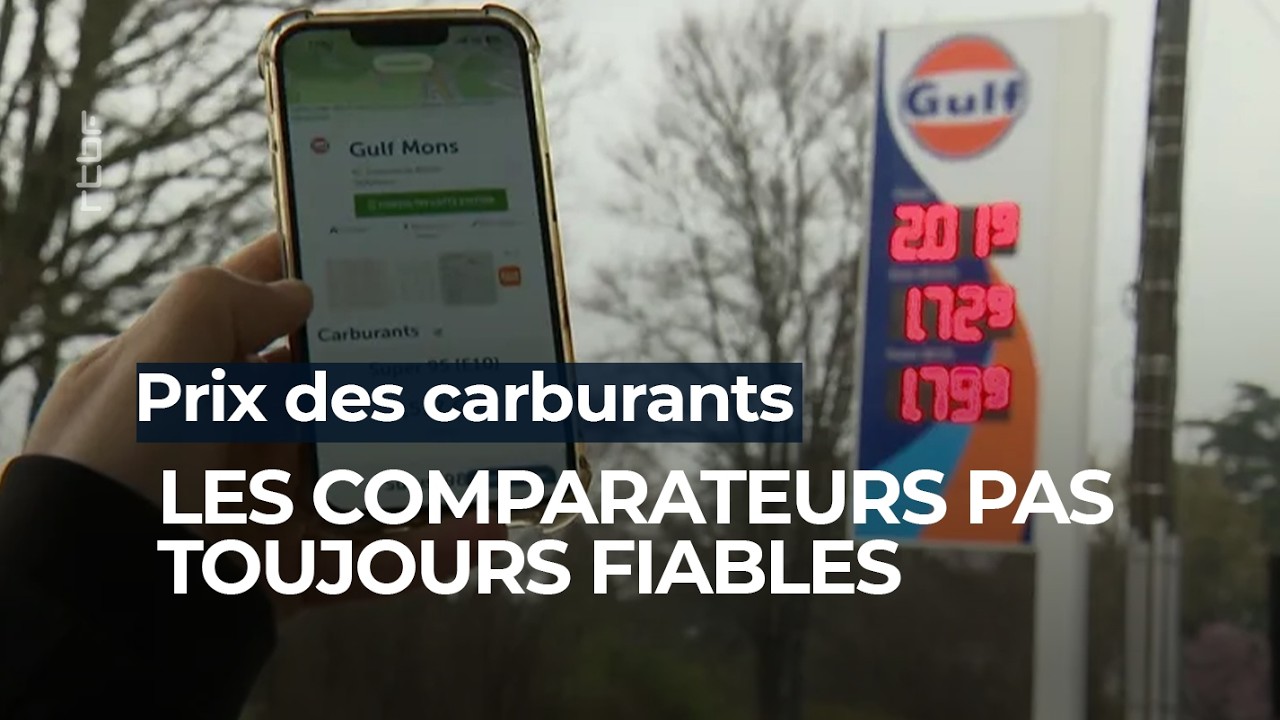 Prix des carburants : les comparateurs pas toujours fiables - RTBF Info