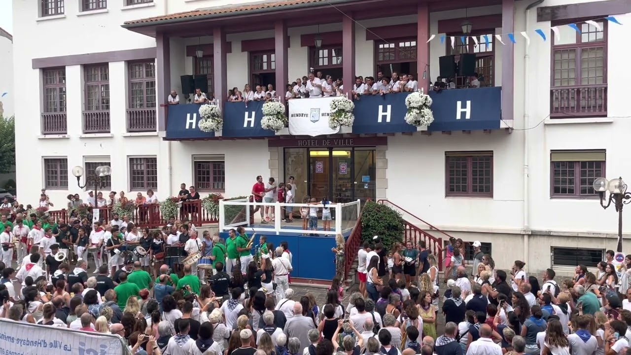 Hendaye : Ouverture de la Fête basque