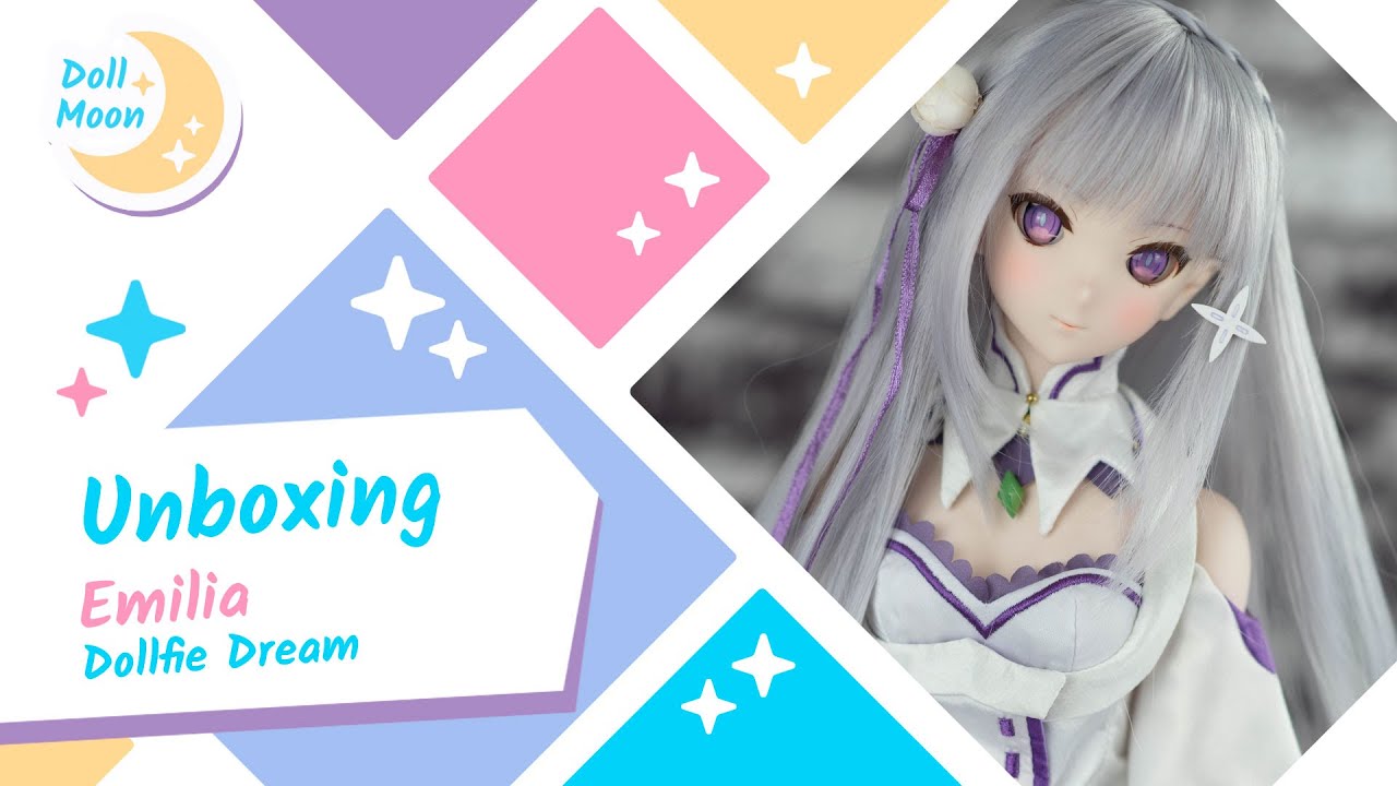[Unboxing] Emilia from Re:Zero – Dollfie Dream Doll