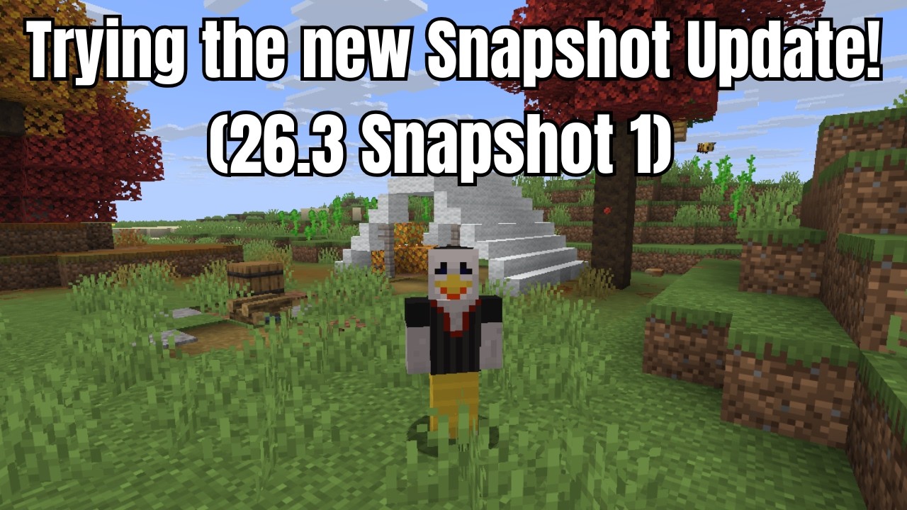 Looking at the New Minecraft Snapshot! (26.3 Snapshot 1)