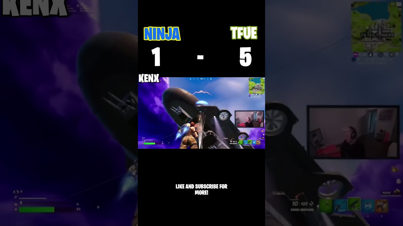 Legends #tfue vs #ninja [ALL FIGHTS]