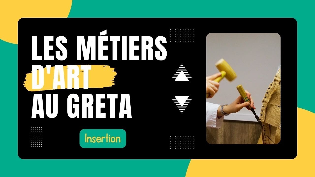Les métiers d'art : Insertion professionnelle