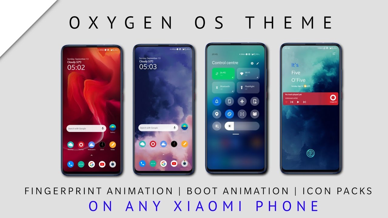 [NEW] MIUI 12 Theme For All Xiaomi Phone | OxygenOs Theme | Fingerprint Animation, Boot Animation