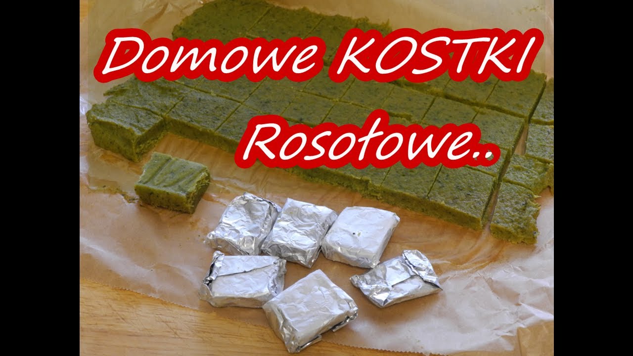 KOSTKA MAGGI ROSOŁOWA WARZYWNA PRZEPIS KOSTKA DOMOWA NA ZIMĘ własnej roboty KROK PO KROKU,🧡💥nr.502