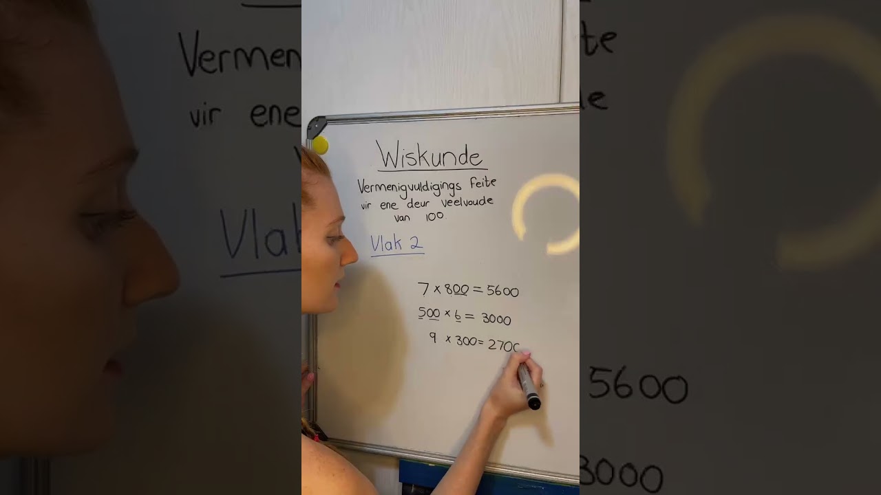Vermenigvuldigingsfeite: Ene × Veelvoude van 100 | Graad 4 Wiskunde | CAPS | Kwartaal 1