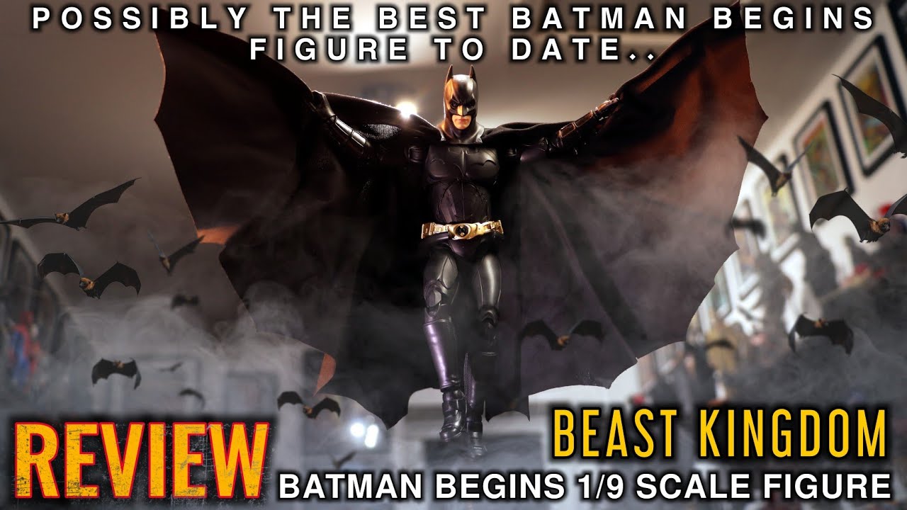 BEAST KINGDOM 1/9 SCALE BATMAN BEGINS FIGURE REVIEW