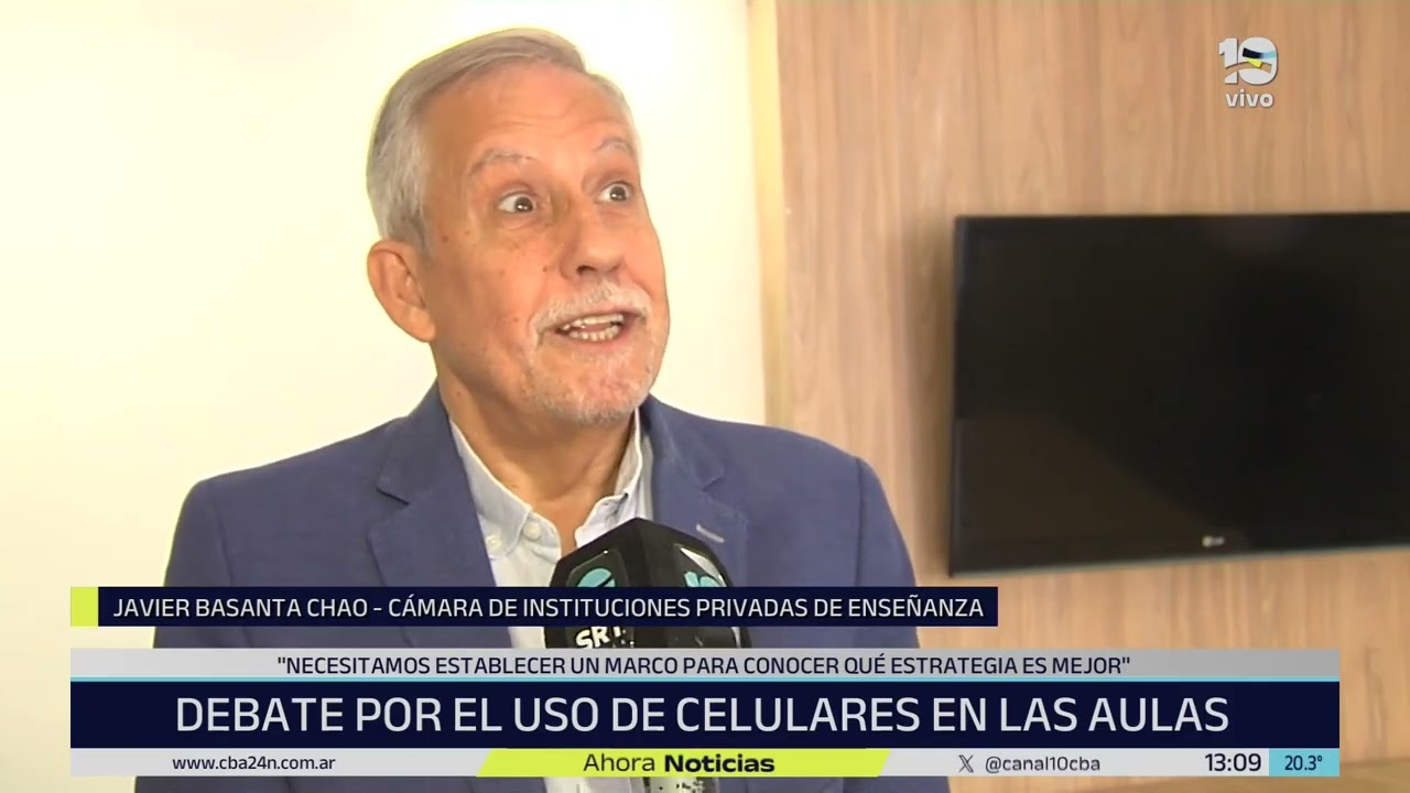 Javier Basanta Chao sobre el uso de celulares en las aulas