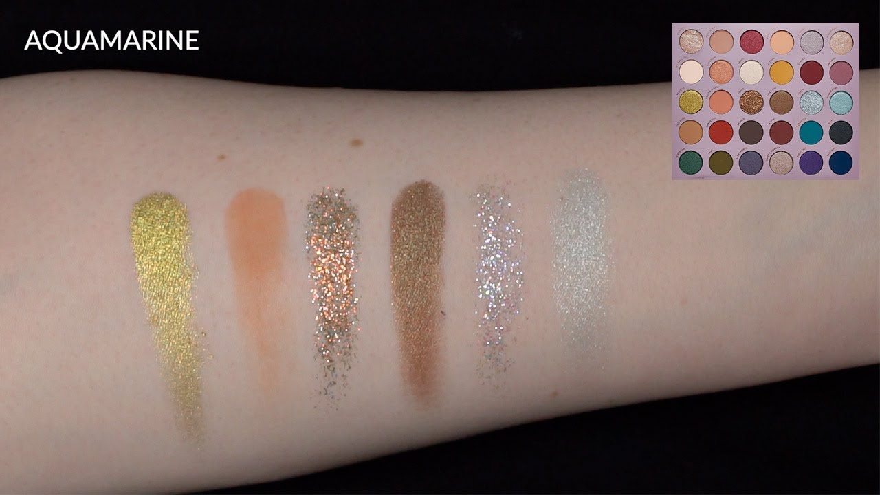 ColourPop So Jaded Palette Swatches