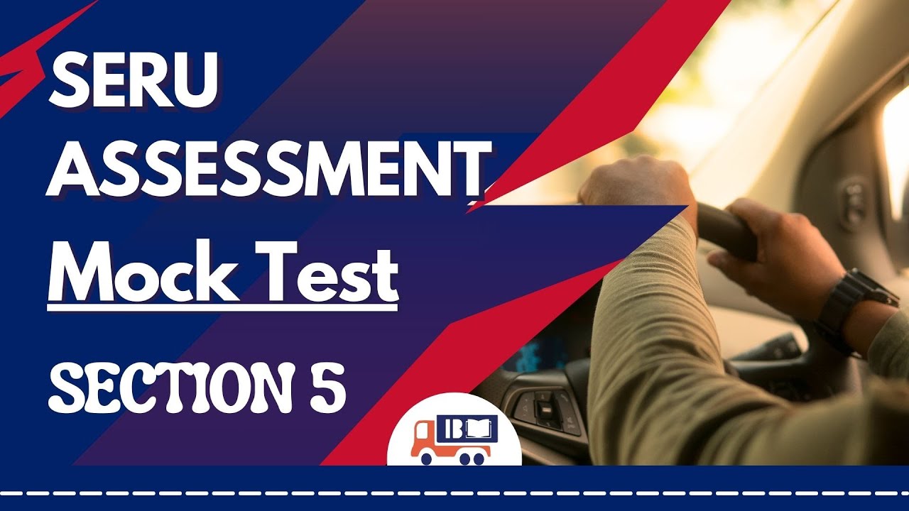 Section 5 - Mock test forTransport for London (TfL's) SERU test