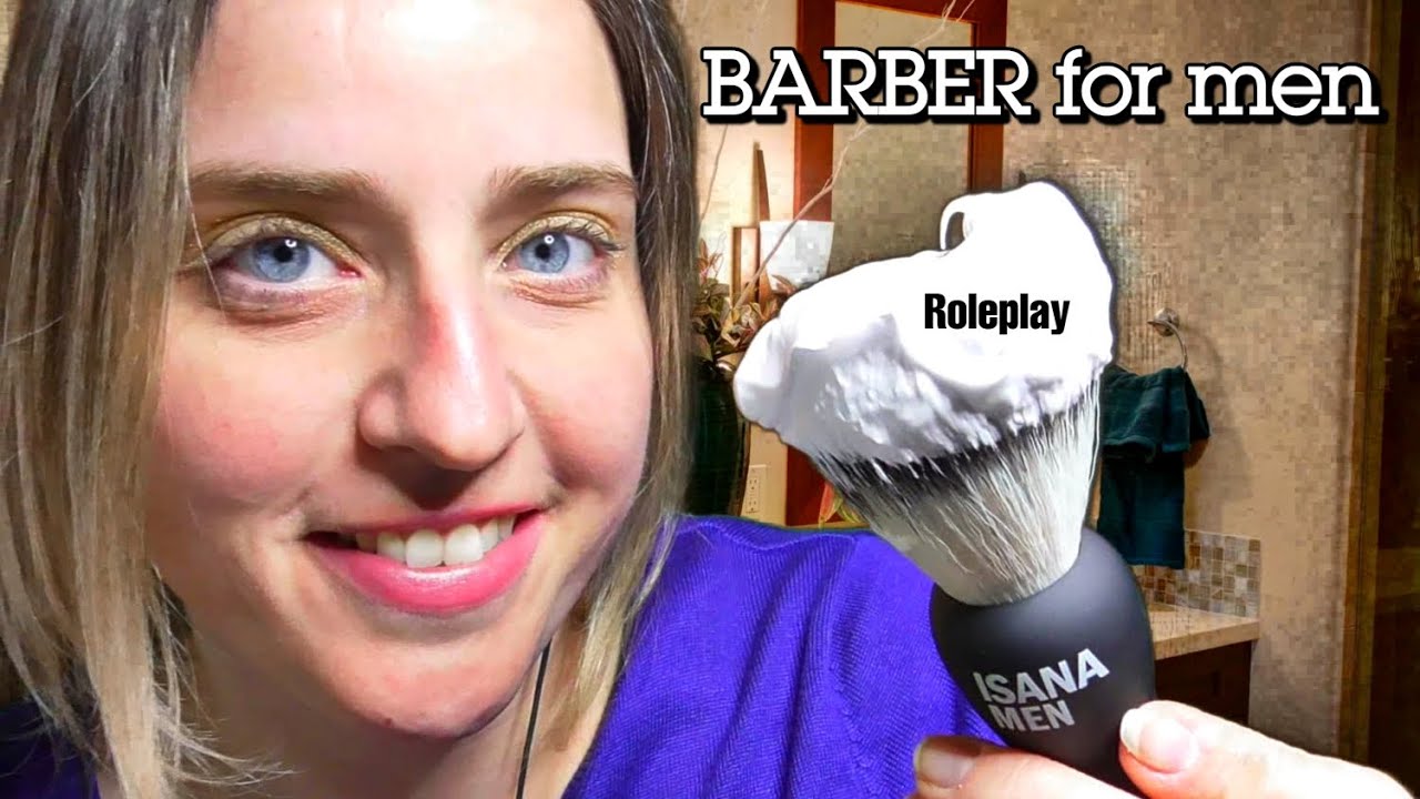 ASMR ✂Männer- Verwöhn-Programm BARBER for MEN (german/deutsch) ROLEPLAY