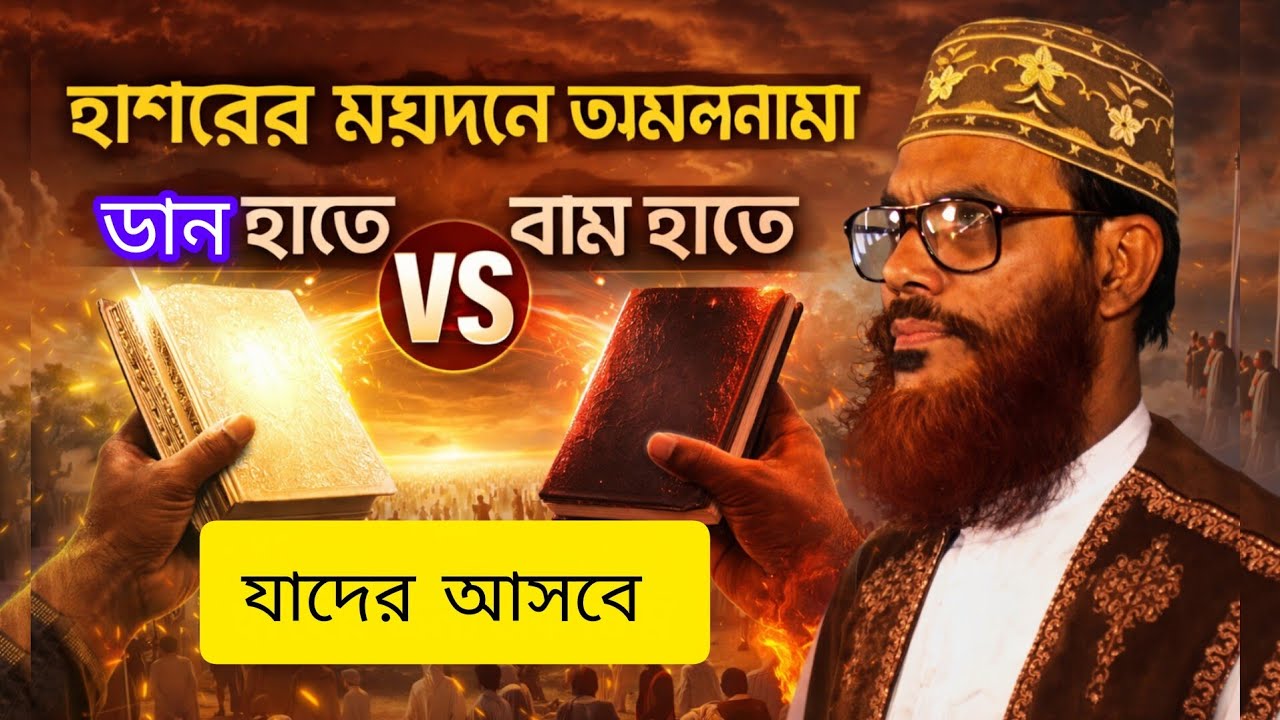 যেসব আমলে ডান হাতে আমলনামা মিলবে! 😭 কিয়ামতের দিনে সৌভাগ্যবান কারা? | সাঈদীর হৃদয় কাঁপানো ওয়াজ