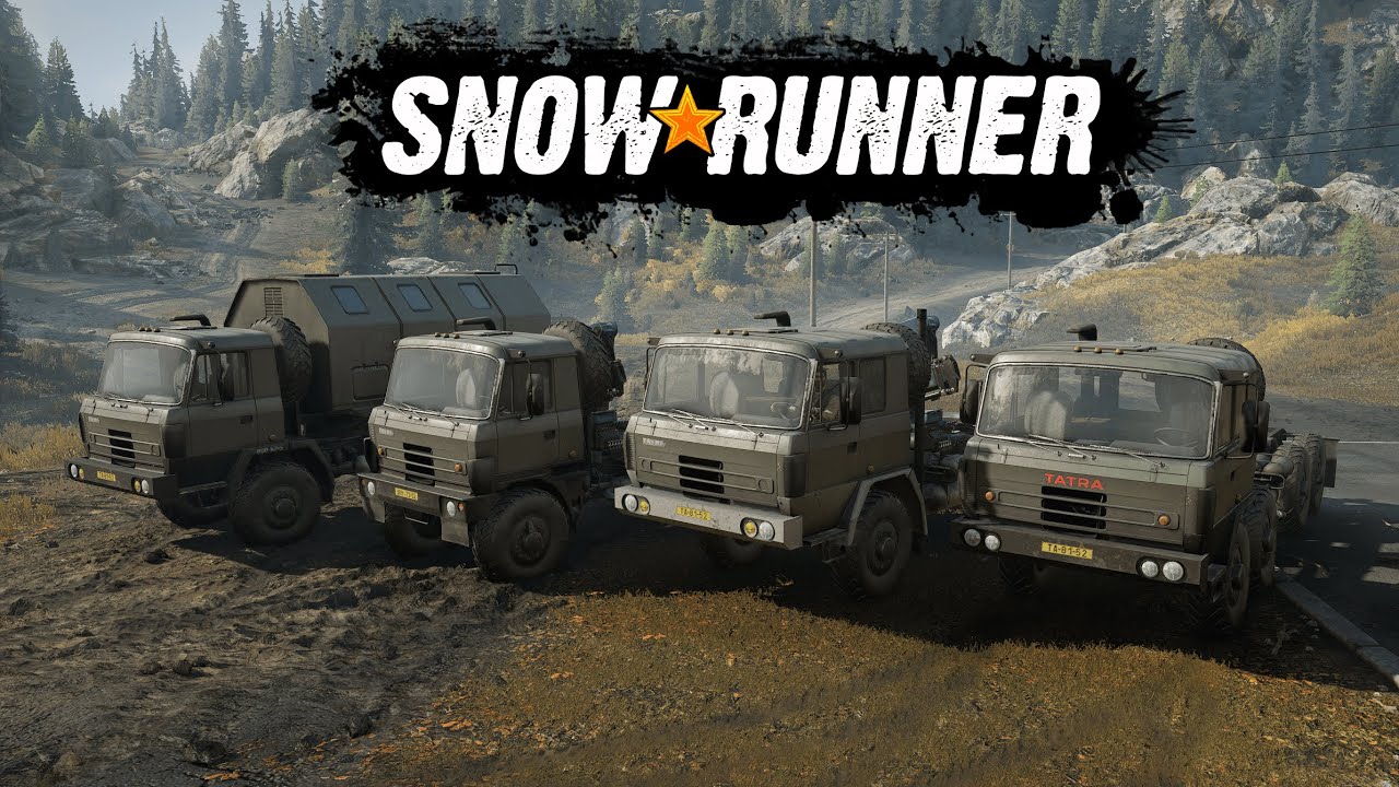 SnowRunner Mod Tatra PACK