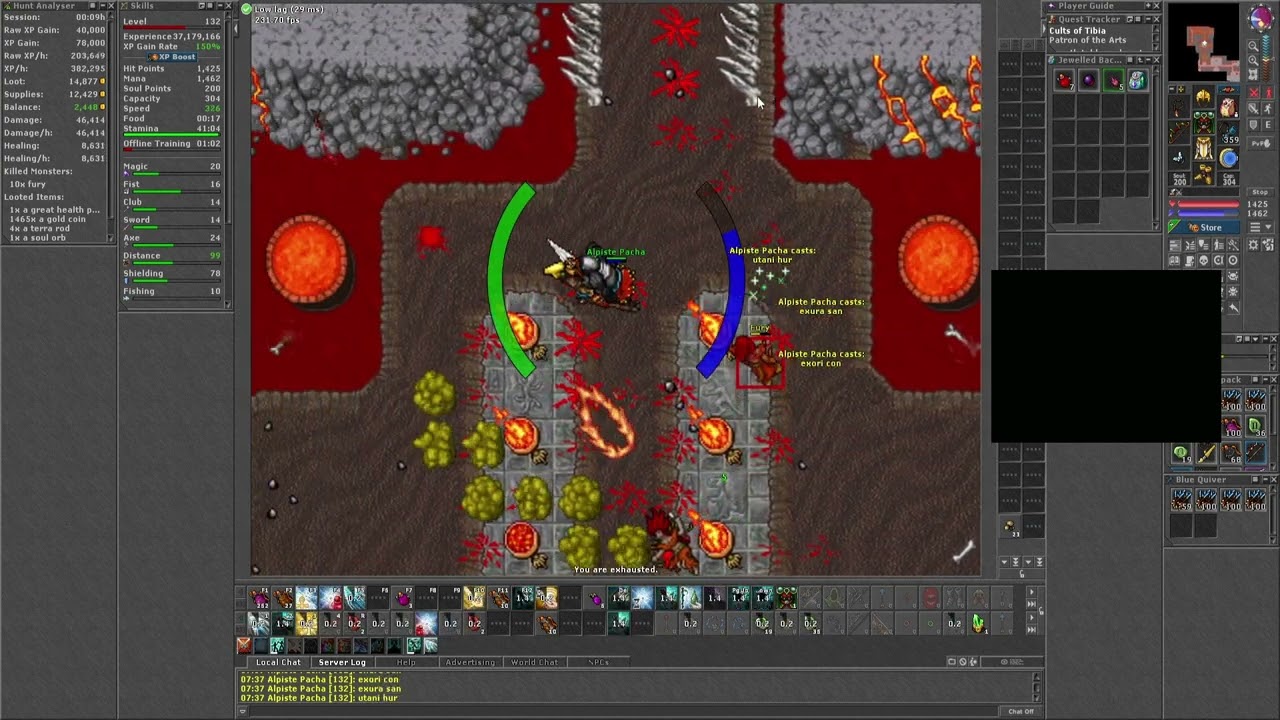 Fury de Thais - Tibia