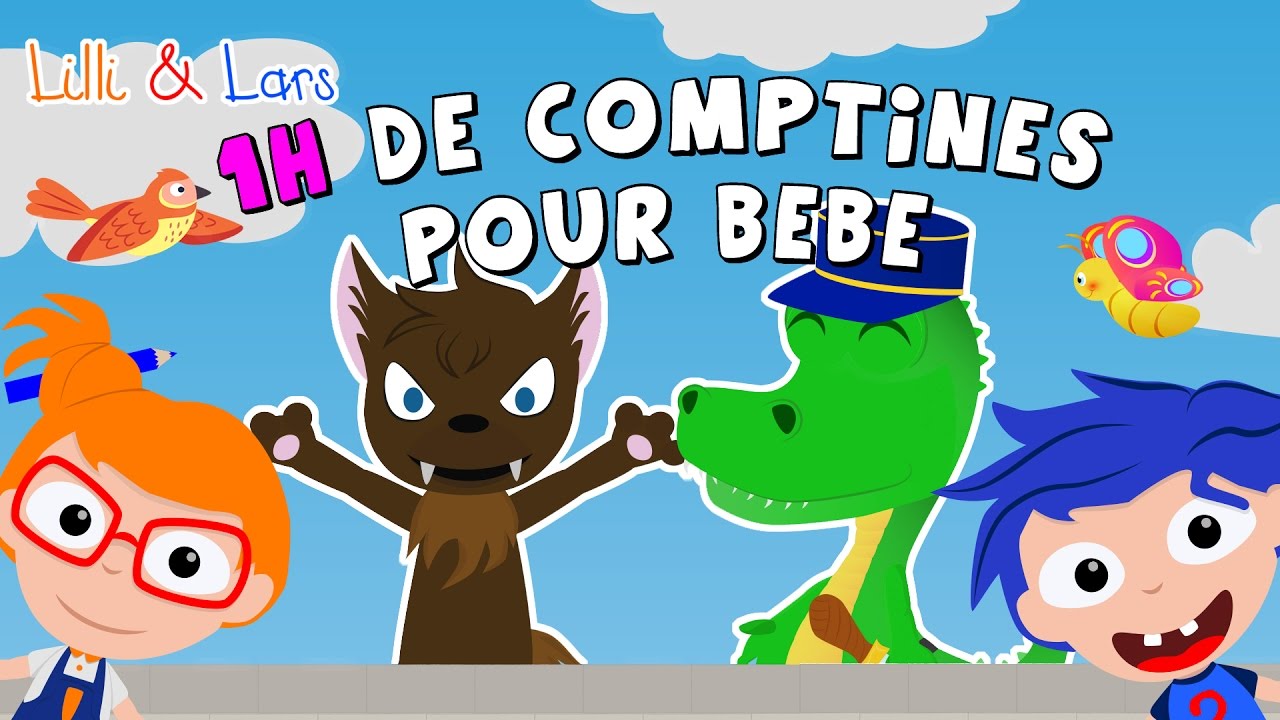 Ah les Crodcodiles - 1h de comptines pour bébé  - Comptines et chanson pour enfants