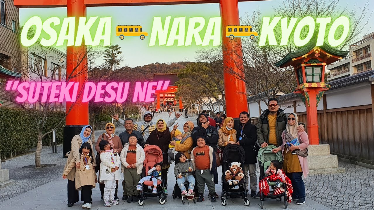 WISATA DARI OSAKA KE KYOTO MAMPIR NARA PARK || Liburan Puas (Osaka-Nara-Kyoto) #trip Jepang02