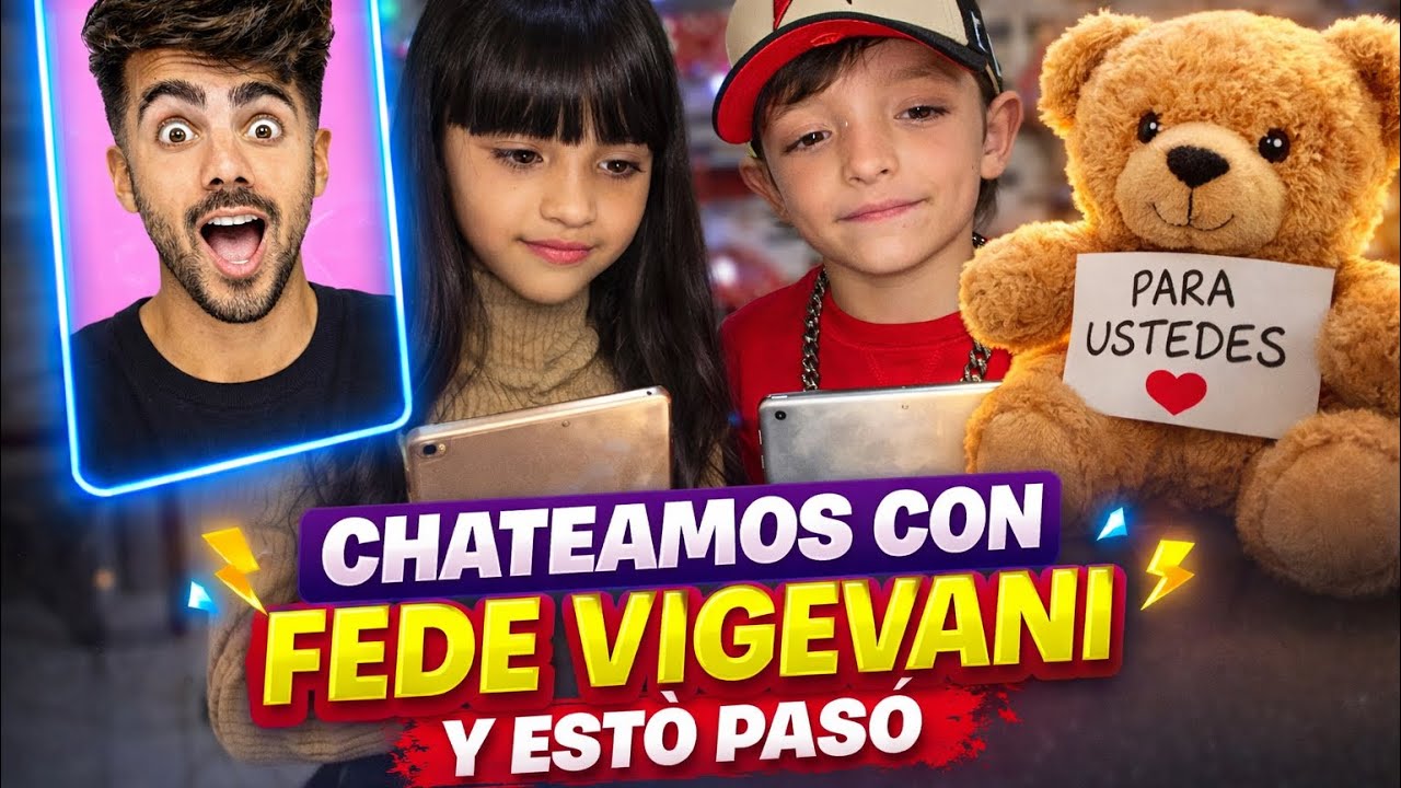 CHATEAMOS CON FEDE VIGEBANI | Y ESTO NOS PASO 😱😥