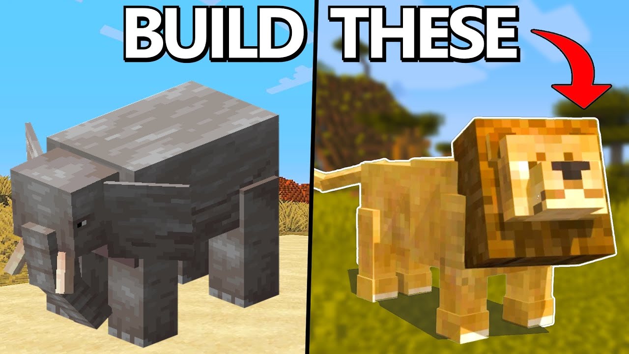 15 секретных мобов Minecraft, которых ВЫ можете построить!