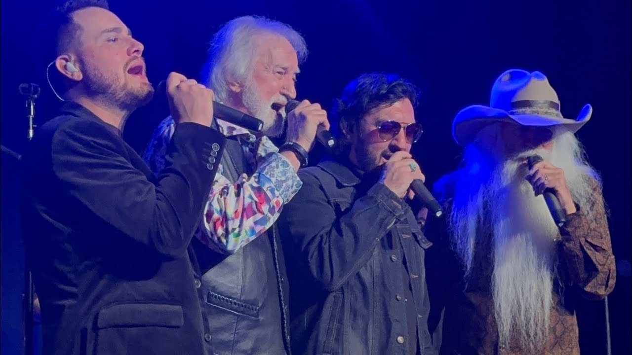 The Oak Ridge Boys sings gospel medley and Elvira / American Made Farewell Tour / Dallas, Texas 