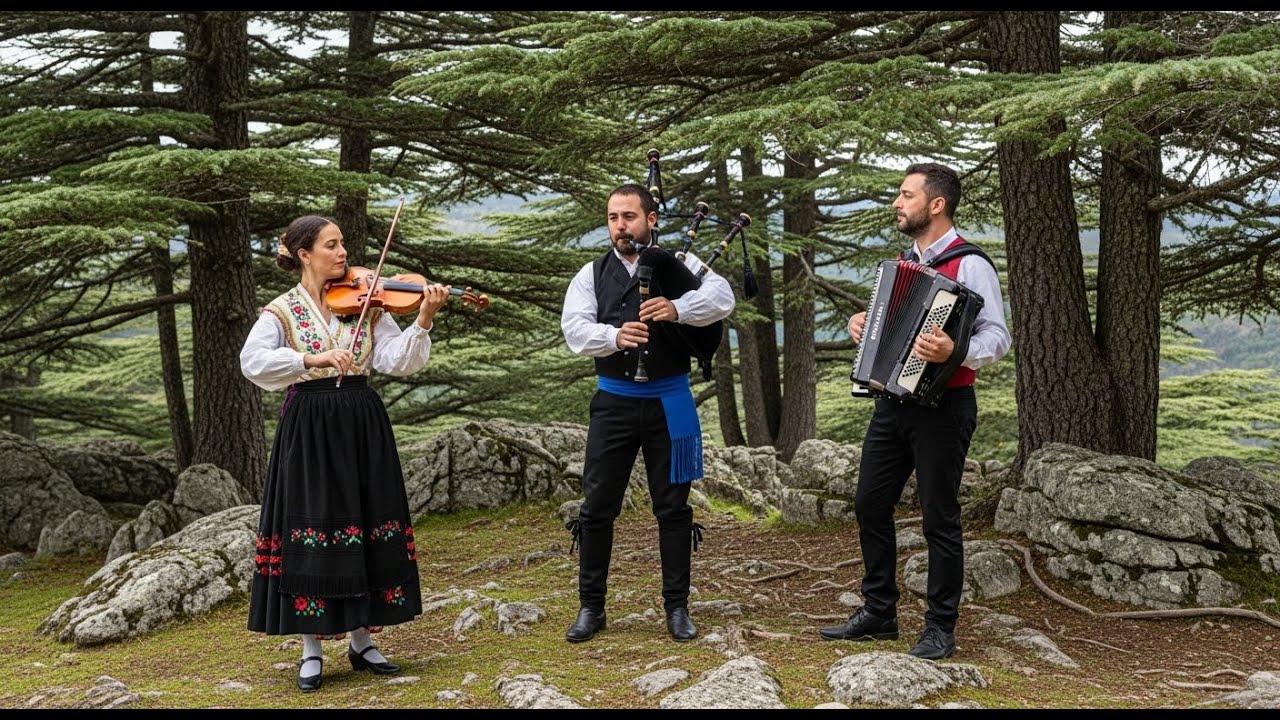晨雾苍茫中的古老旋律：大西洋畔的宁静时光 Celtic Instrumental Music