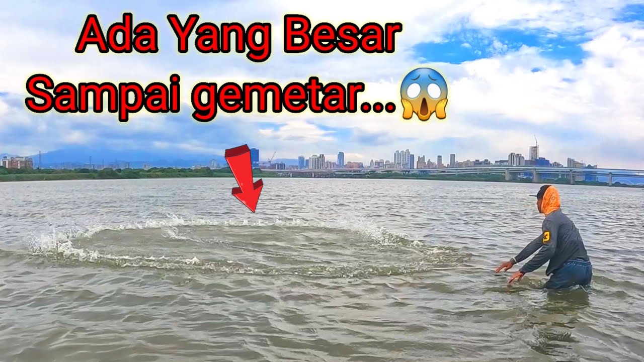JALA IKAN SAAT ADA ANGIN BADAI,TAK DISANGKA DAPAT GEROMBOLAN IKAN MONSTER/NETS FISHINGN