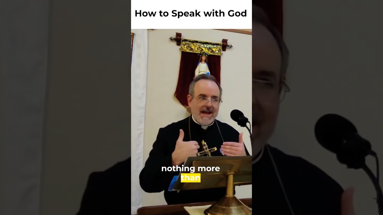 How to Speak with God | Fr. Bill Casey, CPM 