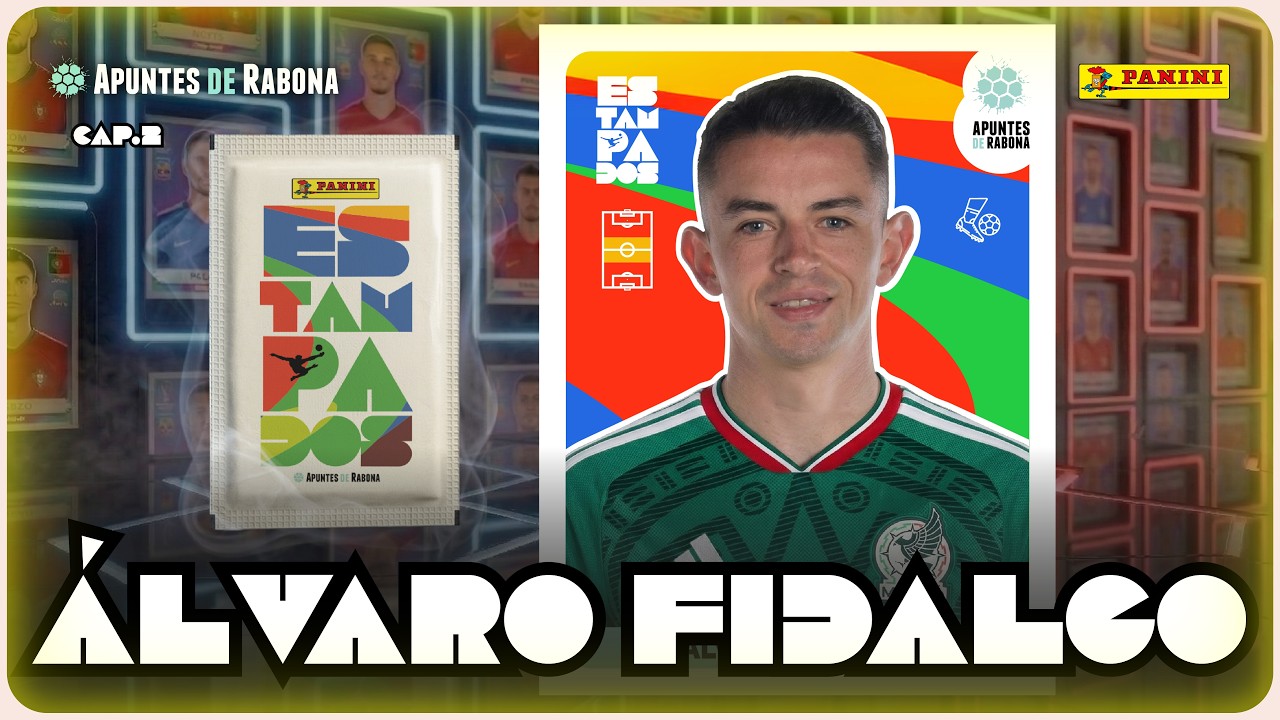 ESTAMPADOS con ÁLVARO FIDALGO | Infancia, SELECCIÓN MEXICANA y metas | Episodio 2